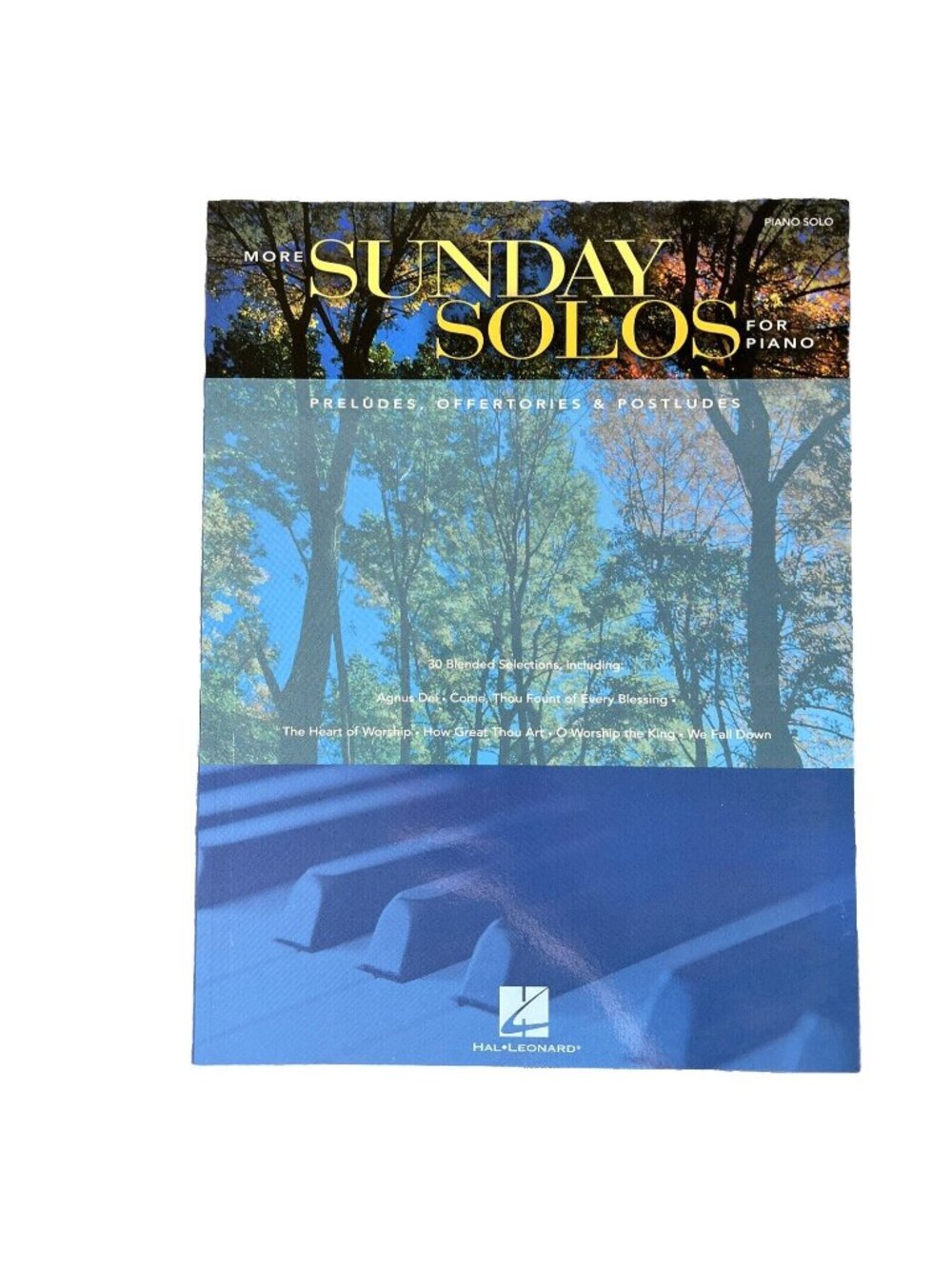 More Sunday Solos for Piano Sheet Music Preludes and Postludes Hal Leonard